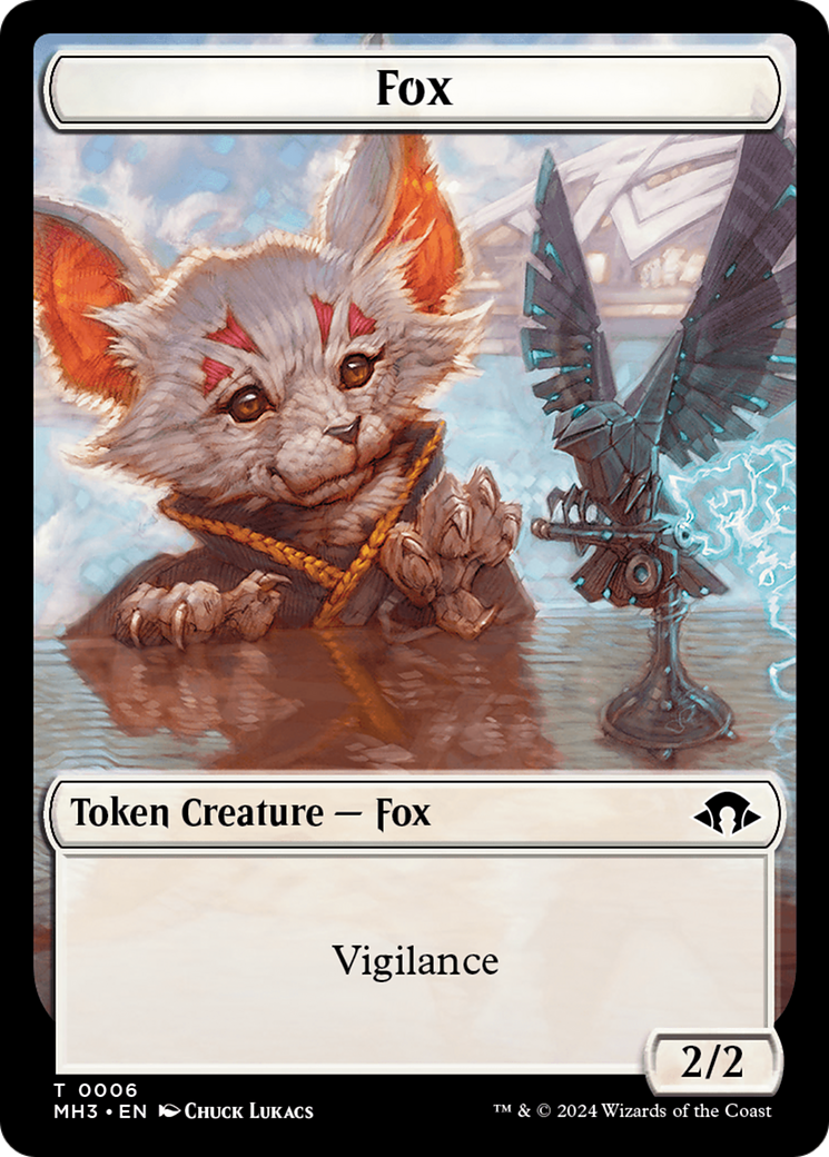 Servo // Fox Double-Sided Token [Modern Horizons 3 Tokens] | Gaming Infinity