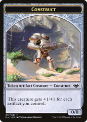 Soldier (004) // Construct (017) Double-Sided Token [Modern Horizons Tokens] | Gaming Infinity