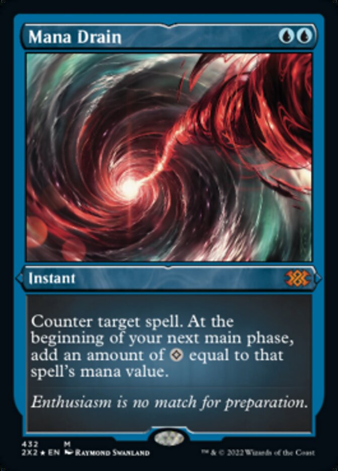 Mana Drain (Foil Etched) [Double Masters 2022] | Gaming Infinity