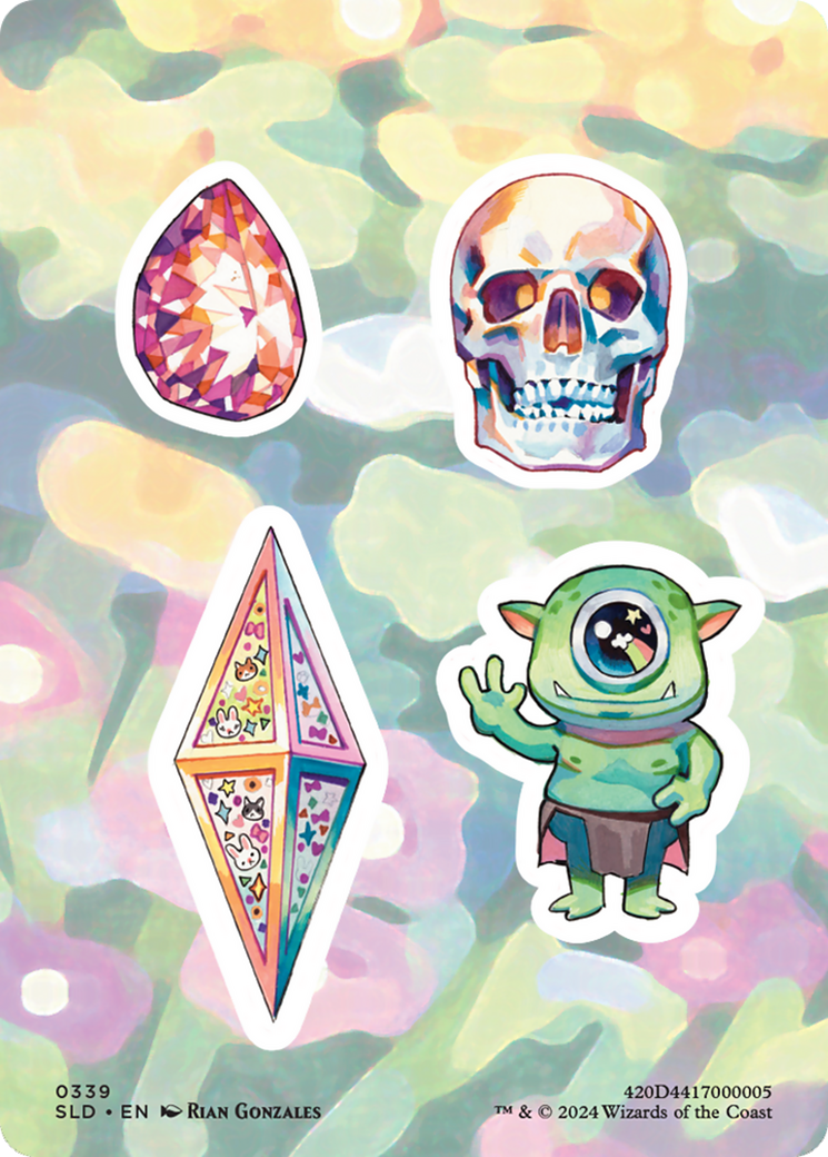 Sticker Sheet (0339) [Secret Lair Drop Series] | Gaming Infinity