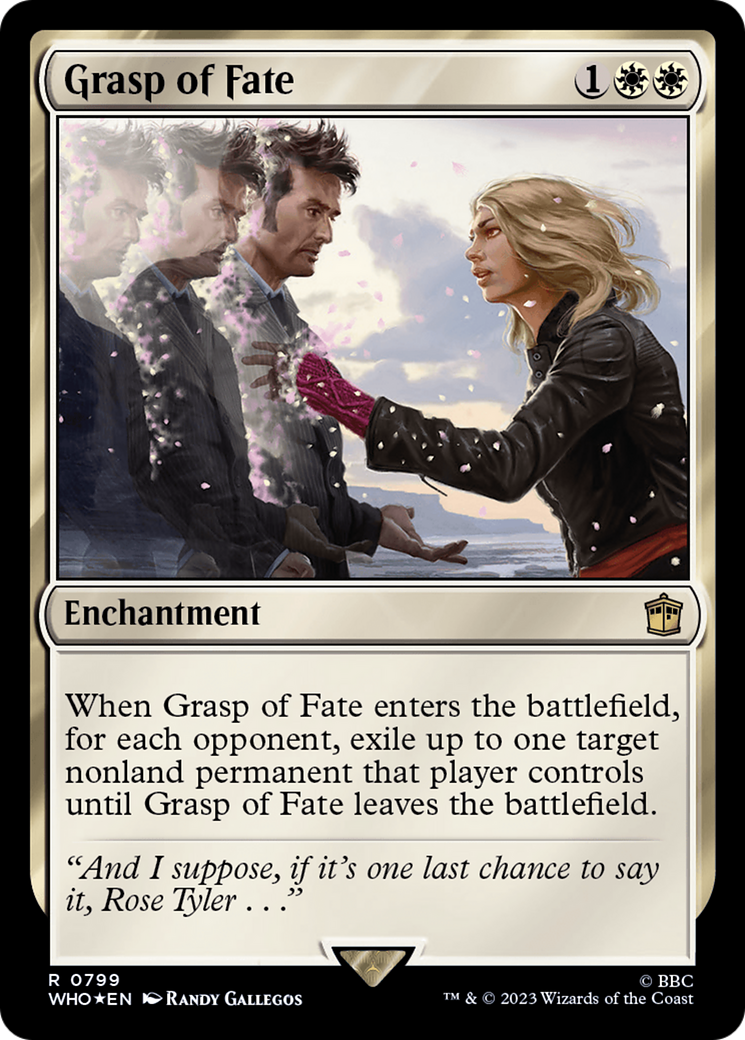 Grasp of Fate (Surge Foil) [Doctor Who] | Gaming Infinity