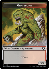 Thopter // Graveborn Double-Sided Token [Commander Masters Tokens] | Gaming Infinity