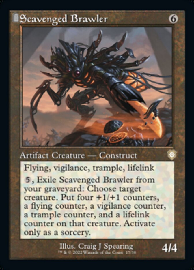 Scavenged Brawler (Retro) [The Brothers' War Commander] | Gaming Infinity