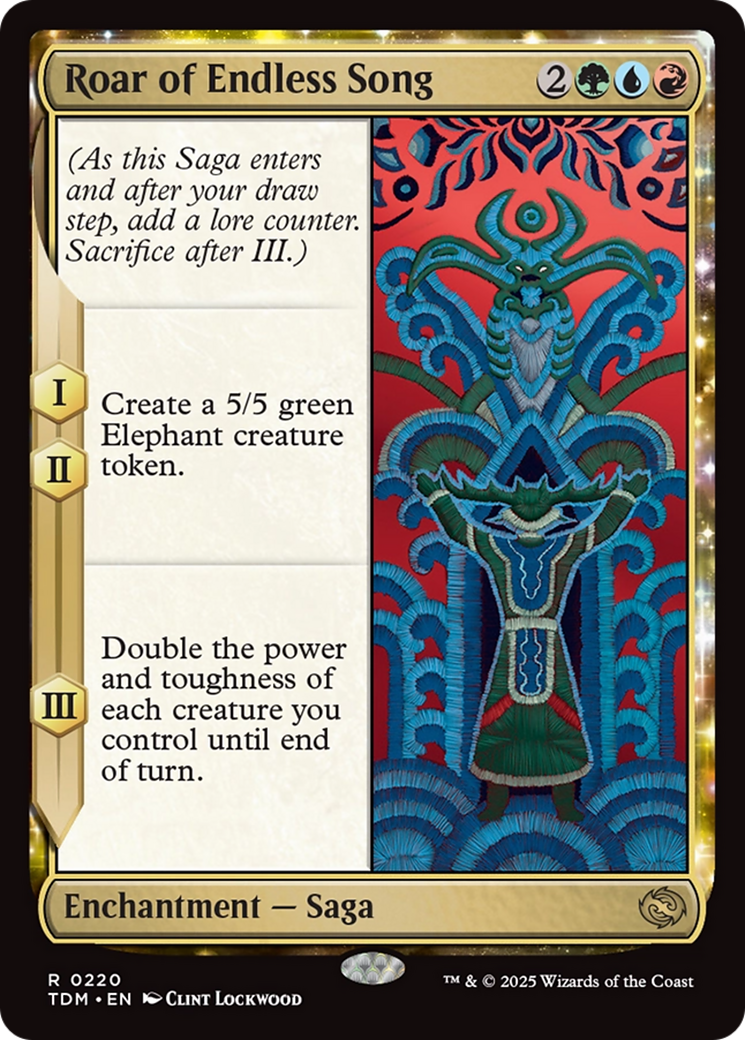 Roar of Endless Song [Tarkir: Dragonstorm] | Gaming Infinity