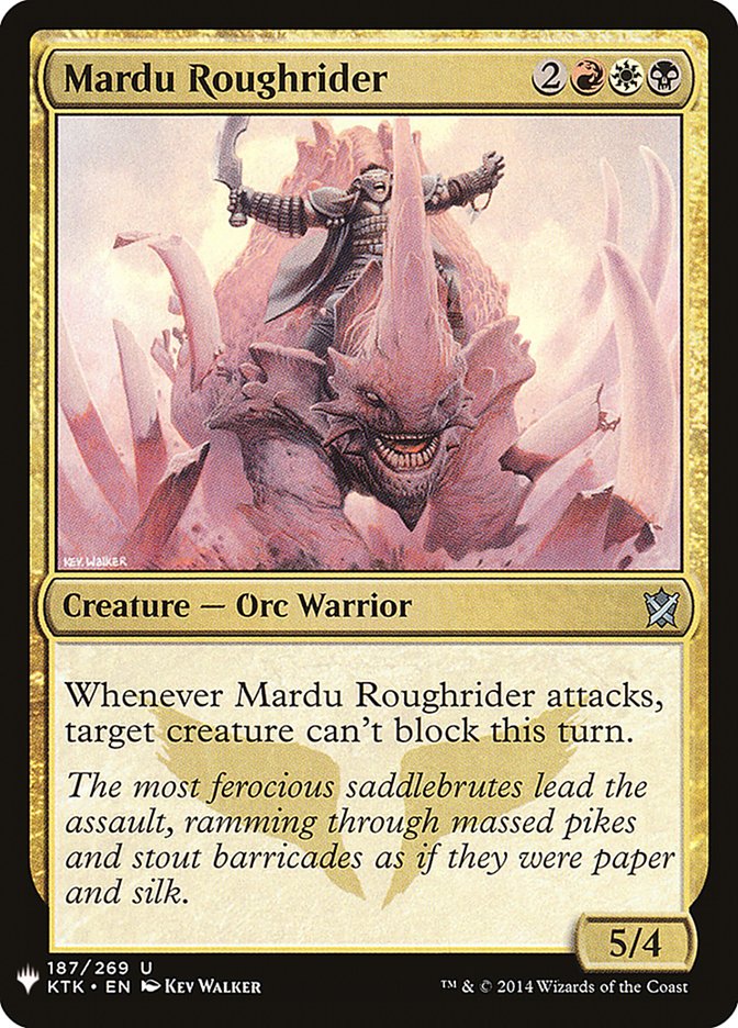 Mardu Roughrider [Mystery Booster] | Gaming Infinity