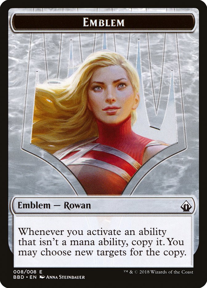 Rowan Kenrith Emblem [Battlebond Tokens] | Gaming Infinity