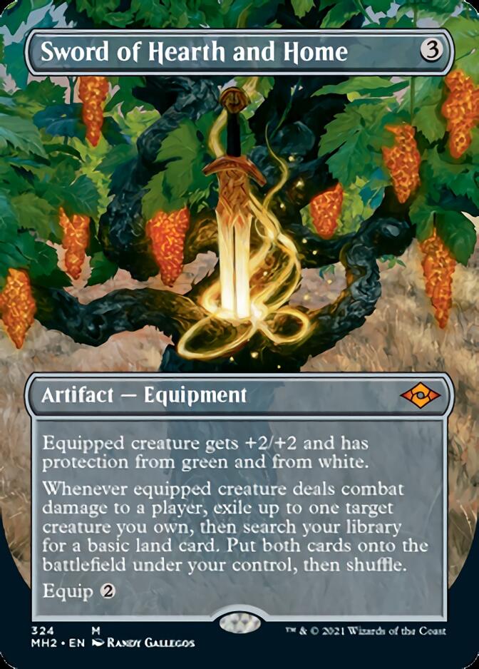 Sword of Hearth and Home (Borderless Alternate Art) [Modern Horizons 2] | Gaming Infinity