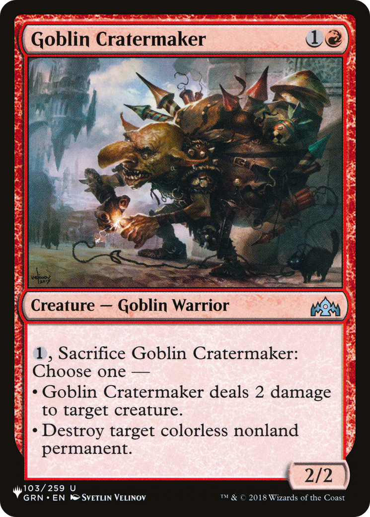 Goblin Cratermaker [The List] | Gaming Infinity