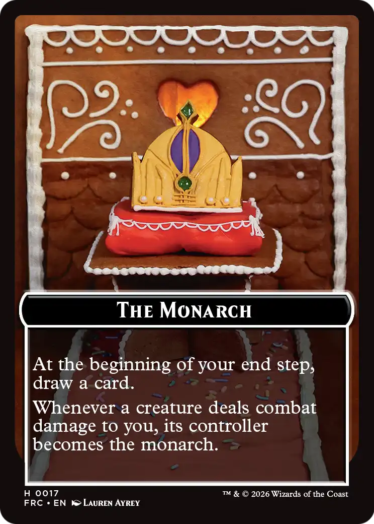 Citizen // The Monarch Double-Sided Token [Reality Fracture Commander Tokens] | Gaming Infinity