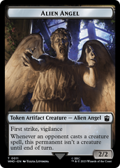 Alien Angel // Mark of the Rani Double-Sided Token [Doctor Who Tokens] | Gaming Infinity