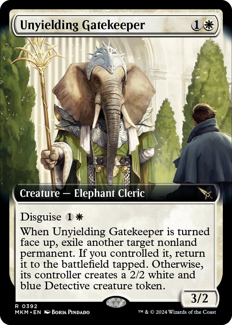 Unyielding Gatekeeper (Extended Art) [Murders at Karlov Manor] | Gaming Infinity