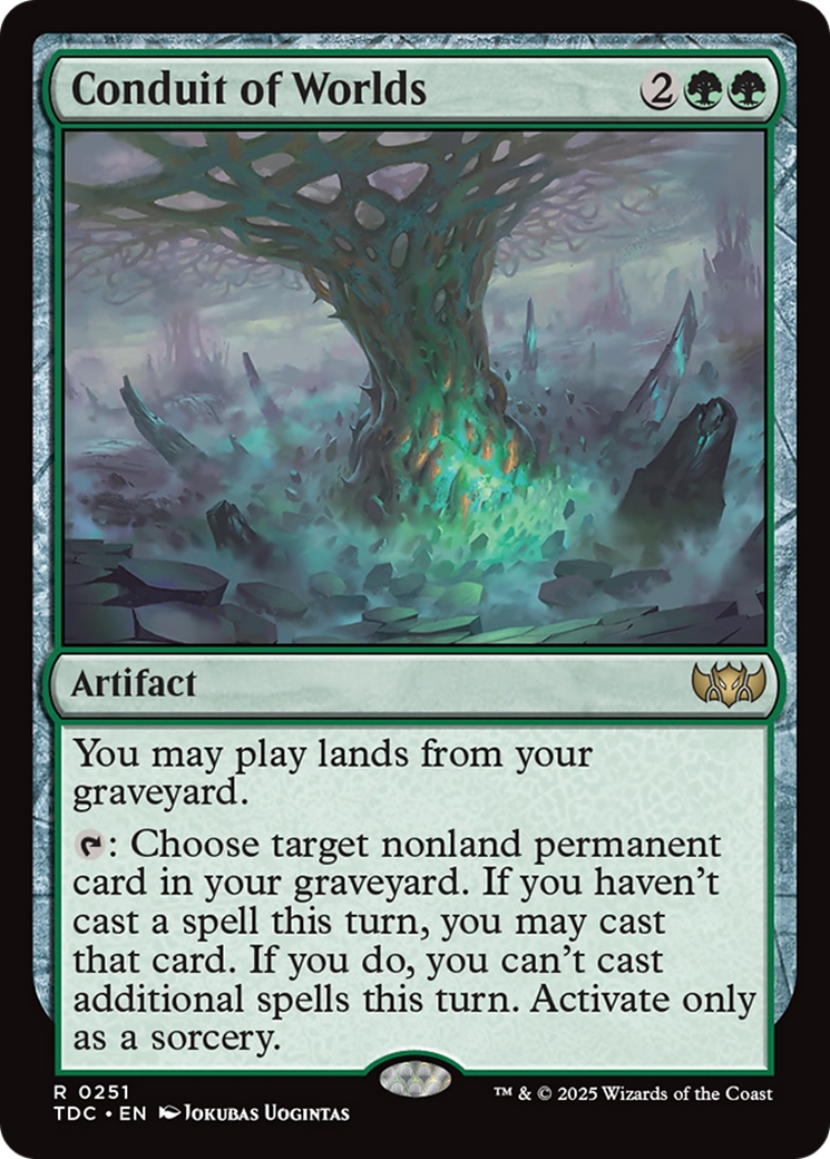 Conduit of Worlds [Tarkir: Dragonstorm Commander] | Gaming Infinity