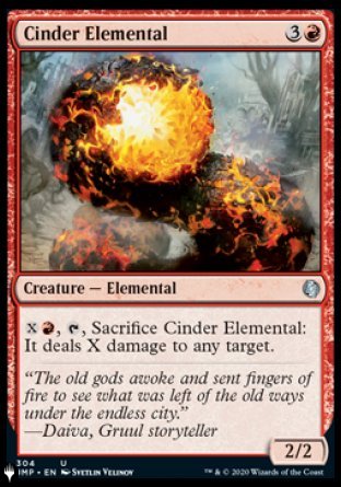 Cinder Elemental [The List] | Gaming Infinity