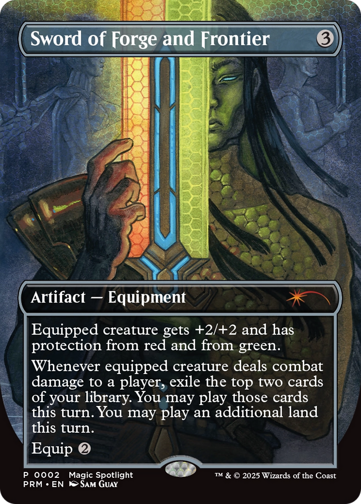Sword of Forge and Frontier (Borderless) [Wizards Play Network 2025] | Gaming Infinity