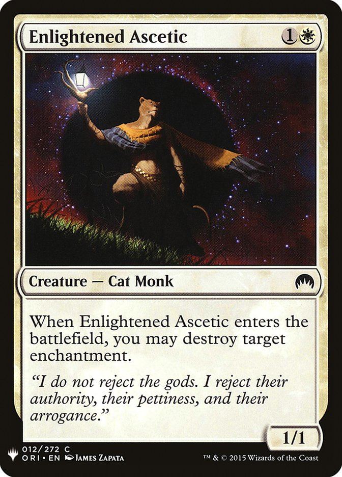 Enlightened Ascetic [Mystery Booster] | Gaming Infinity