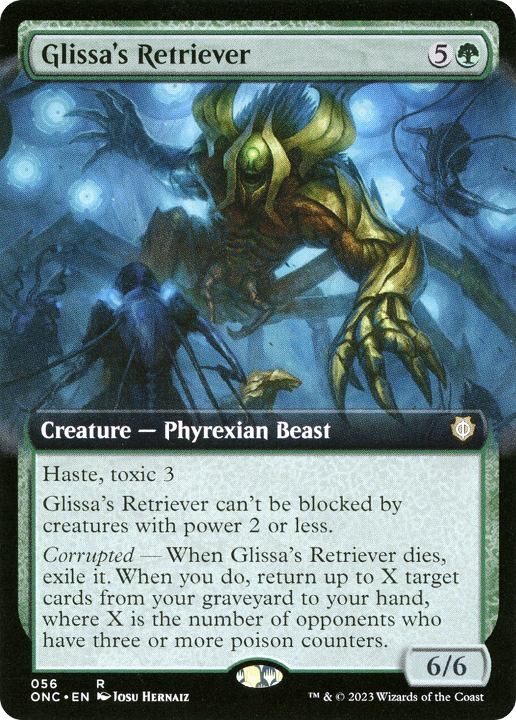 Glissa's Retriever (Extended Art) [Phyrexia: All Will Be One Commander] | Gaming Infinity