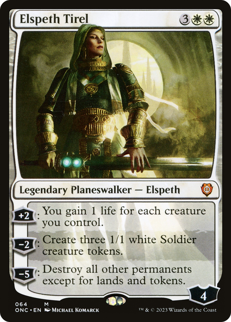 Elspeth Tirel [Phyrexia: All Will Be One Commander] | Gaming Infinity