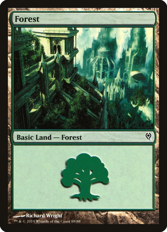 Forest (88) [Duel Decks: Jace vs. Vraska] | Gaming Infinity