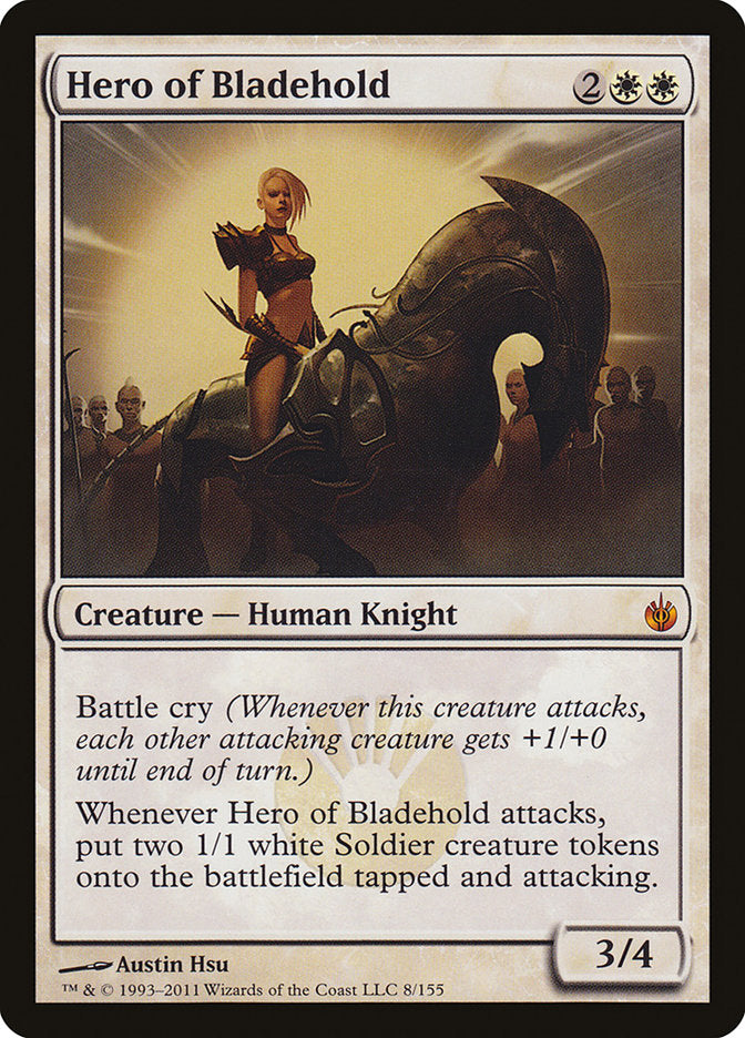 Hero of Bladehold (Oversized) [Oversize Cards] | Gaming Infinity