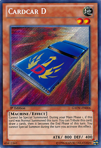 Cardcar D [GAOV-EN006] Secret Rare | Gaming Infinity