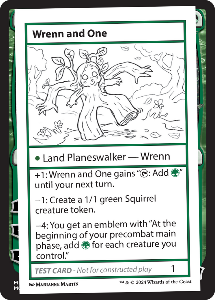 Wrenn and One [Mystery Booster 2 Playtest Cards] | Gaming Infinity