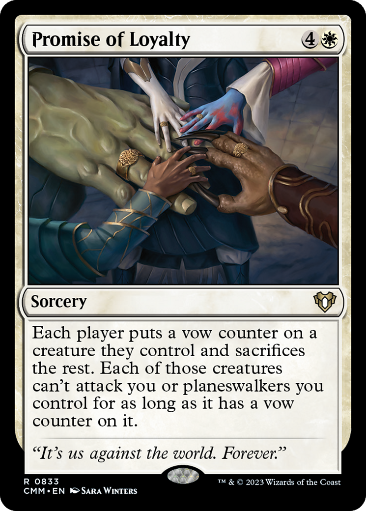 Promise of Loyalty [Commander Masters] | Gaming Infinity