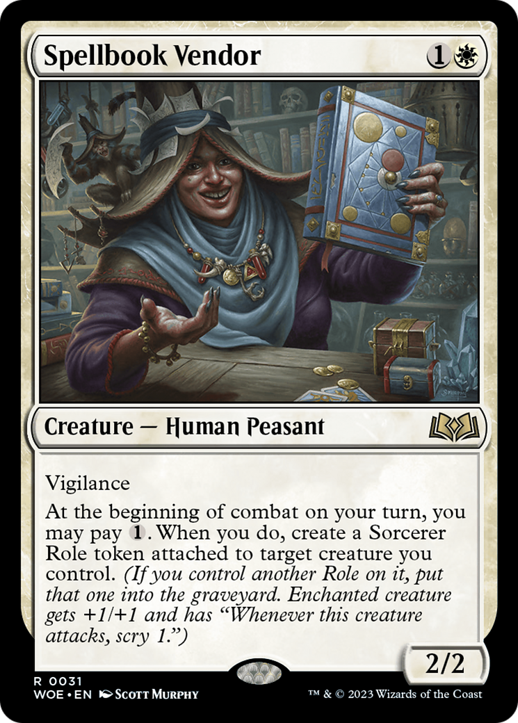 Spellbook Vendor [Wilds of Eldraine] | Gaming Infinity