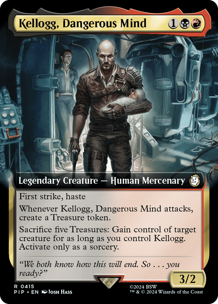 Kellogg, Dangerous Mind (Extended Art) [Fallout] | Gaming Infinity