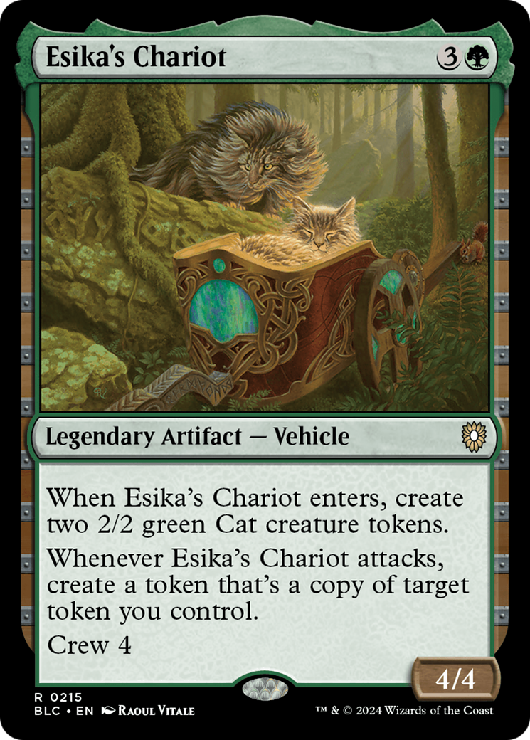 Esika's Chariot [Bloomburrow Commander] | Gaming Infinity