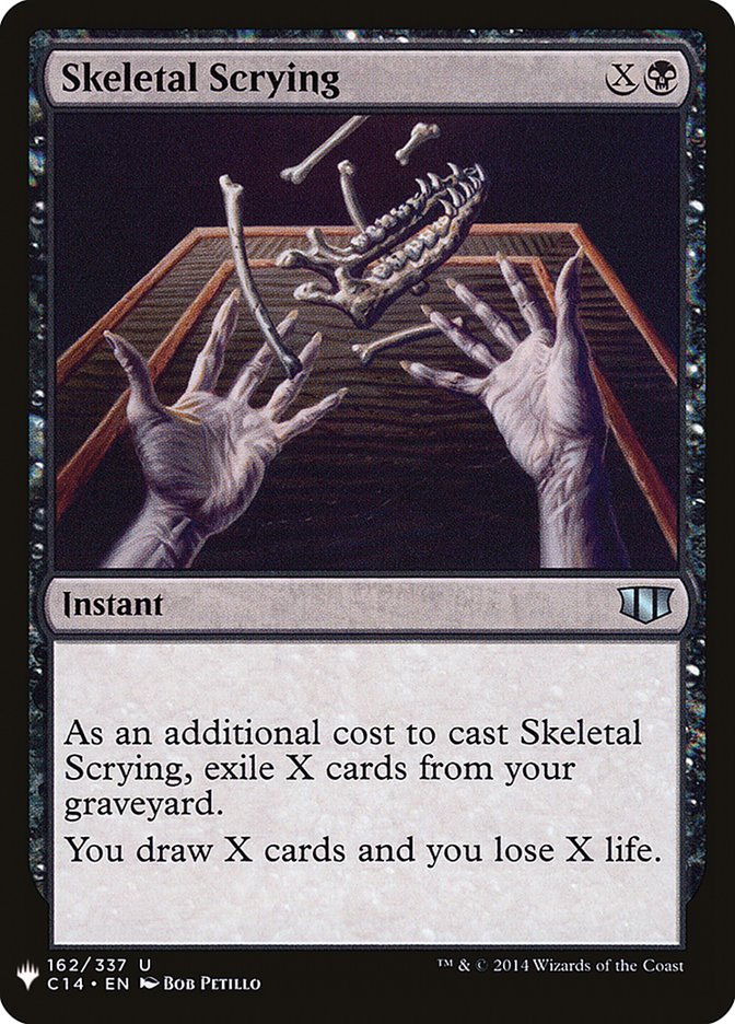 Skeletal Scrying [Mystery Booster] | Gaming Infinity