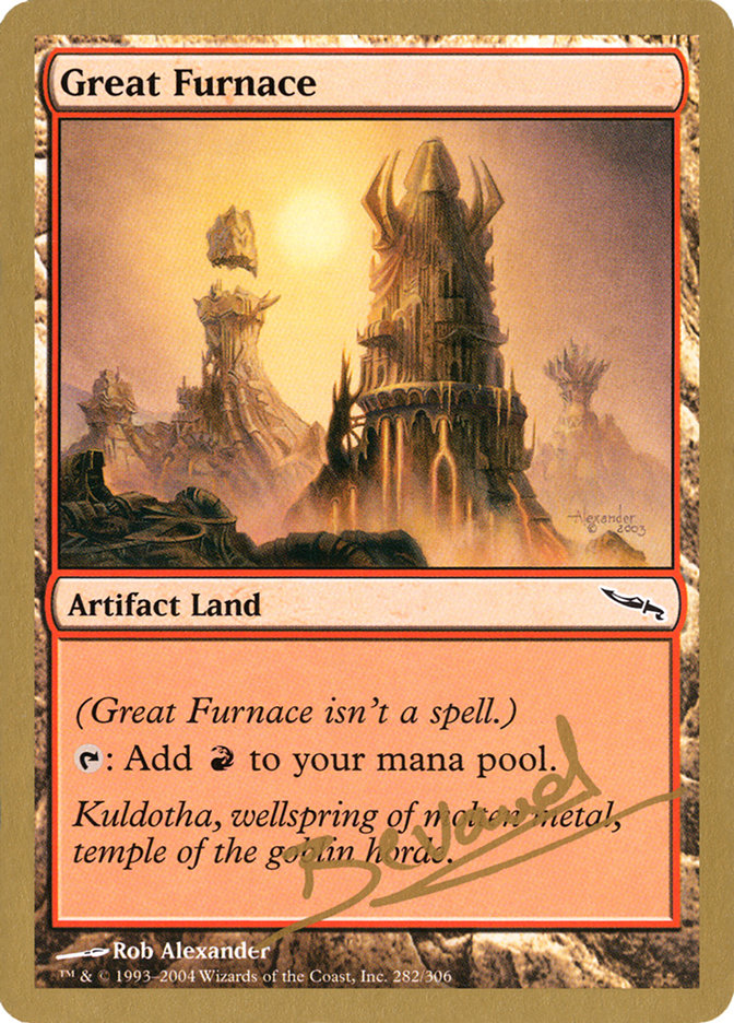 Great Furnace (Manuel Bevand) [World Championship Decks 2004] | Gaming Infinity