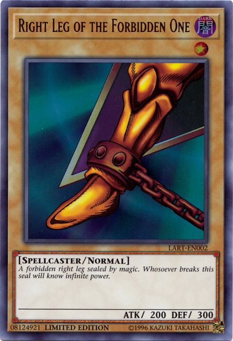 Right Leg of the Forbidden One [LART-EN002] Ultra Rare | Gaming Infinity