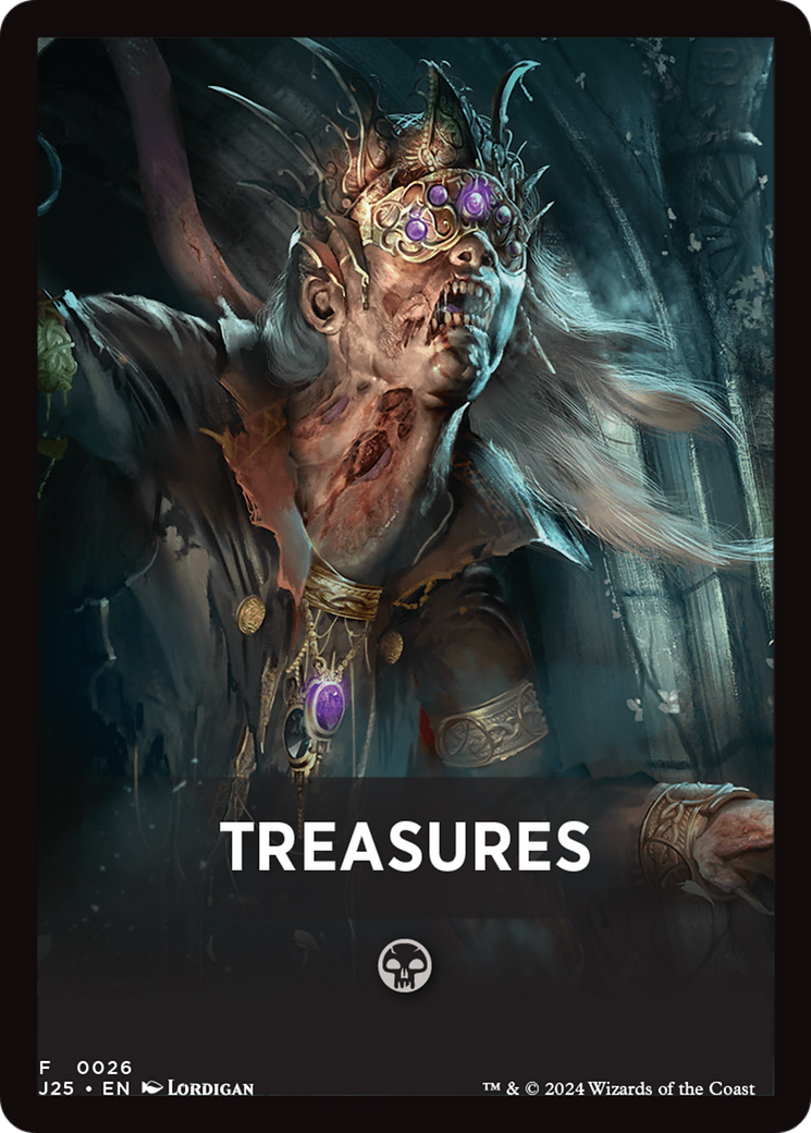 Treasures Theme Card [Foundations Jumpstart Front Cards] | Gaming Infinity