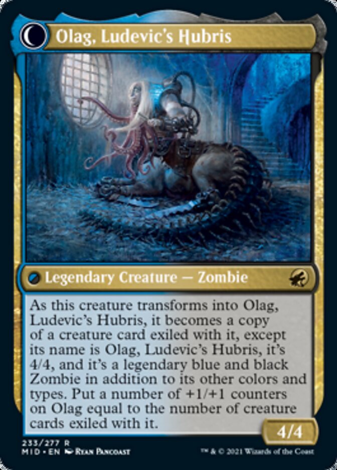 Ludevic, Necrogenius // Olag, Ludevic's Hubris [Innistrad: Midnight Hunt] | Gaming Infinity