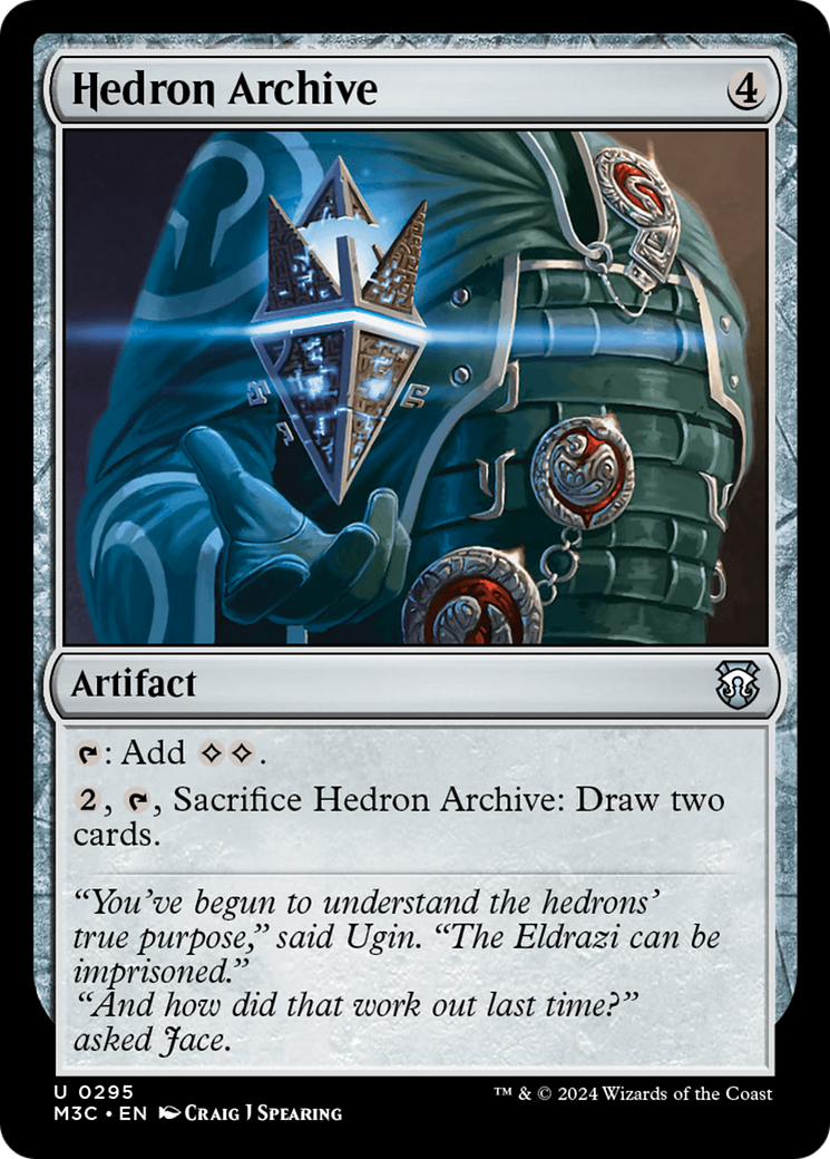 Hedron Archive (Ripple Foil) [Modern Horizons 3 Commander] | Gaming Infinity