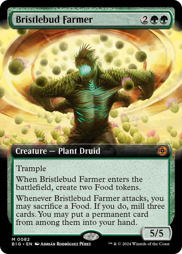 Bristlebud Farmer (Extended Art) [Outlaws of Thunder Junction: The Big Score] | Gaming Infinity