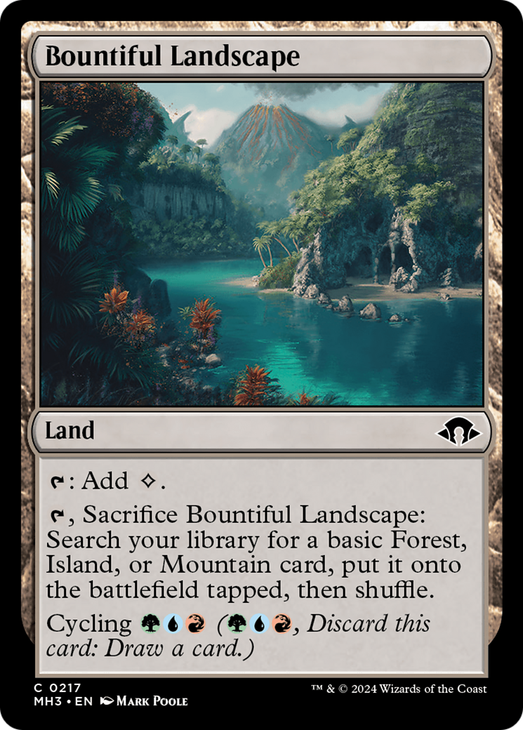 Bountiful Landscape [Modern Horizons 3] | Gaming Infinity