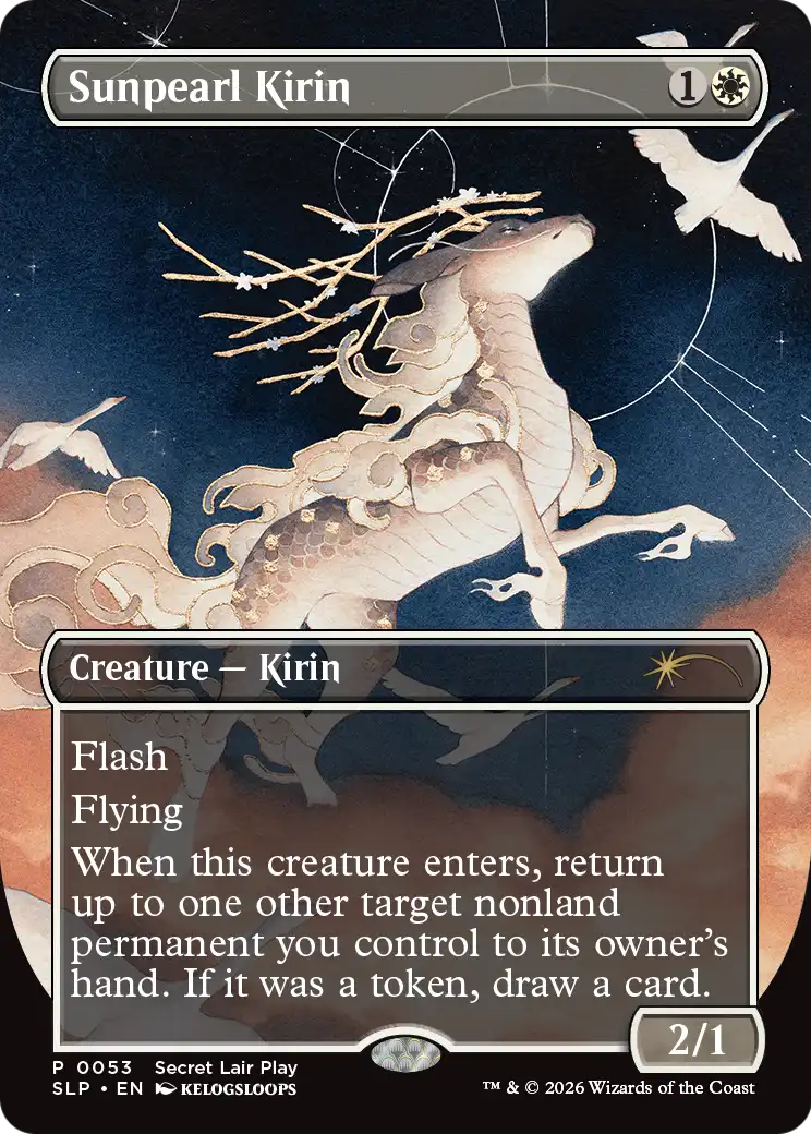 Sunpearl Kirin [Secret Lair Showdown] | Gaming Infinity