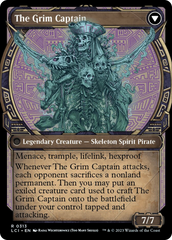 Throne of the Grim Captain // The Grim Captain (Showcase) [The Lost Caverns of Ixalan] | Gaming Infinity