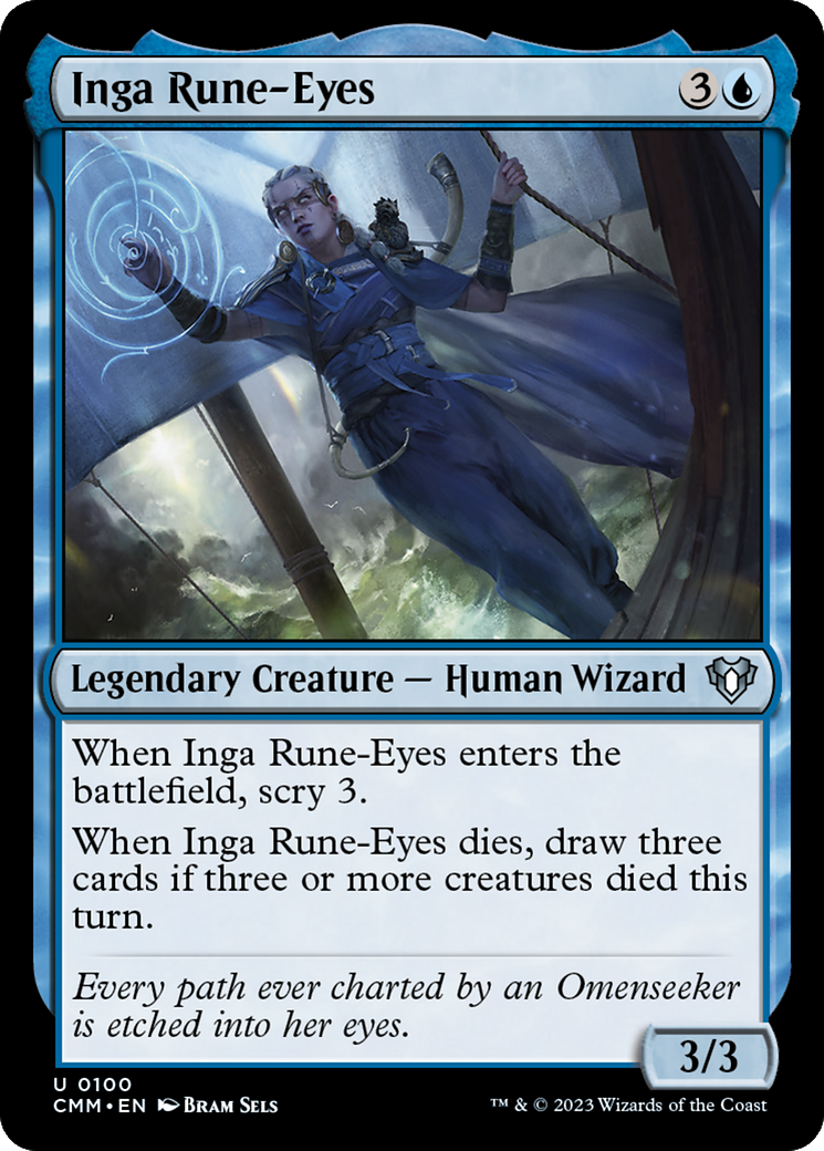 Inga Rune-Eyes [Commander Masters] | Gaming Infinity