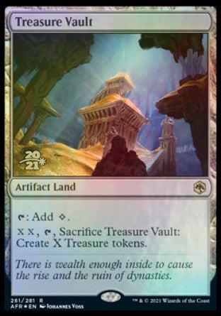Treasure Vault [Dungeons & Dragons: Adventures in the Forgotten Realms Prerelease Promos] | Gaming Infinity