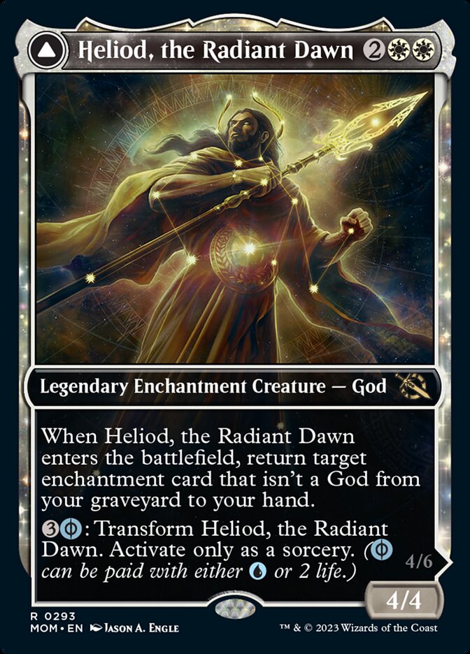 Heliod, the Radiant Dawn // Heliod, the Warped Eclipse (Showcase Planar Booster Fun) [March of the Machine] | Gaming Infinity