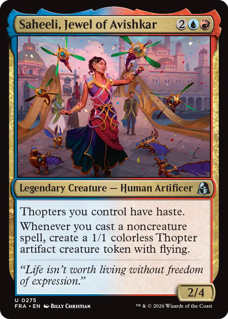 Saheeli, Jewel of Avishkar [Reality Fracture] | Gaming Infinity