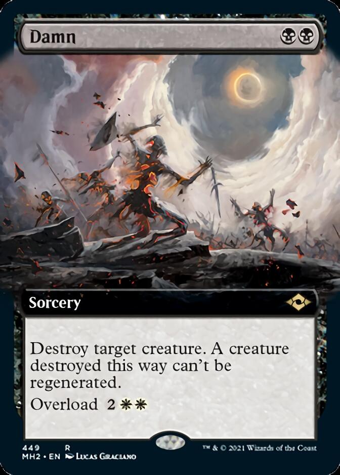 Damn (Extended Art) [Modern Horizons 2] | Gaming Infinity