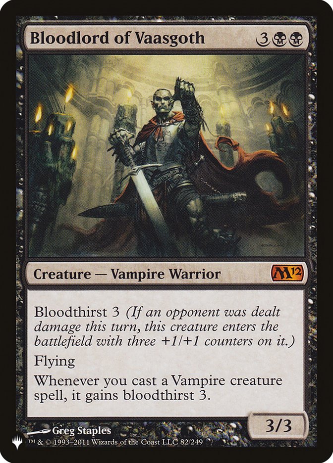 Bloodlord of Vaasgoth [The List] | Gaming Infinity