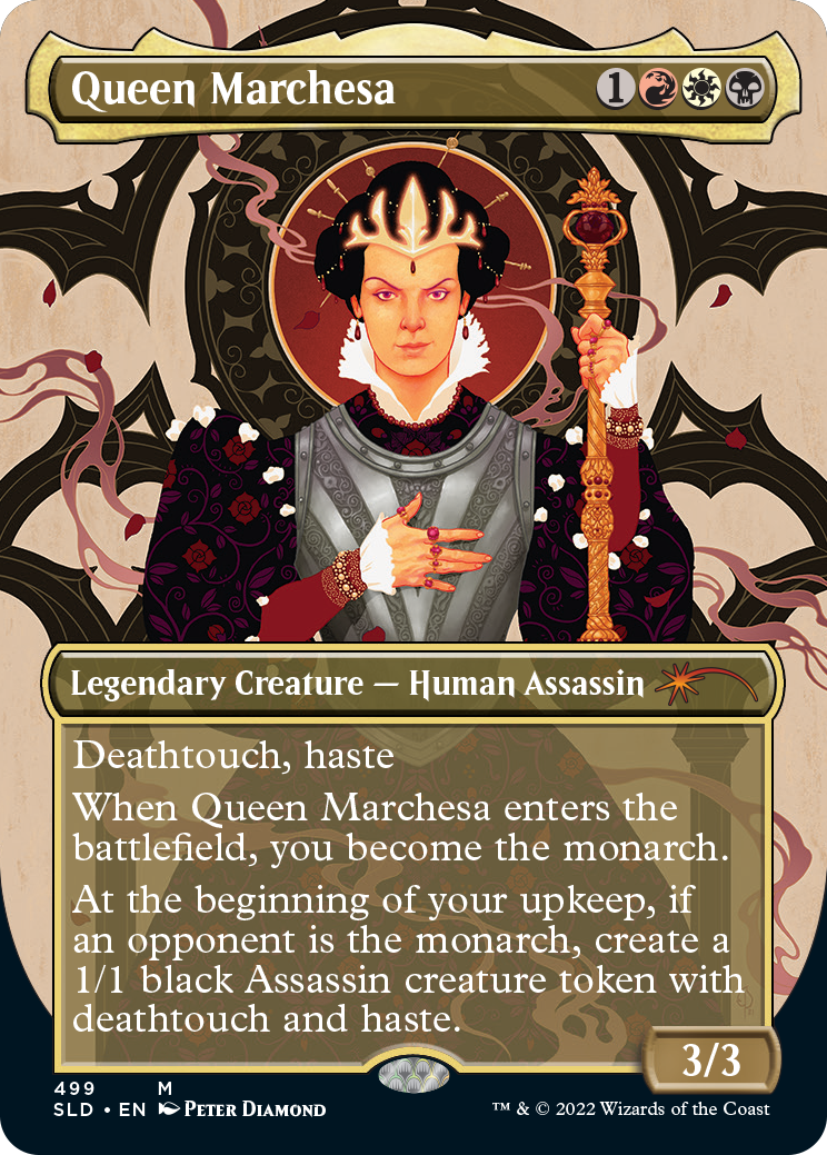 Queen Marchesa (Borderless) [Secret Lair Drop Series] | Gaming Infinity