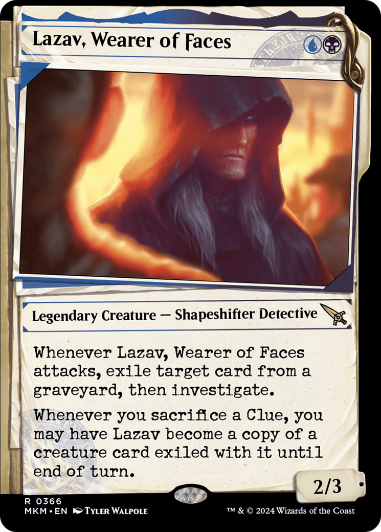 Lazav, Wearer of Faces (Showcase) (0366) [Murders at Karlov Manor] | Gaming Infinity