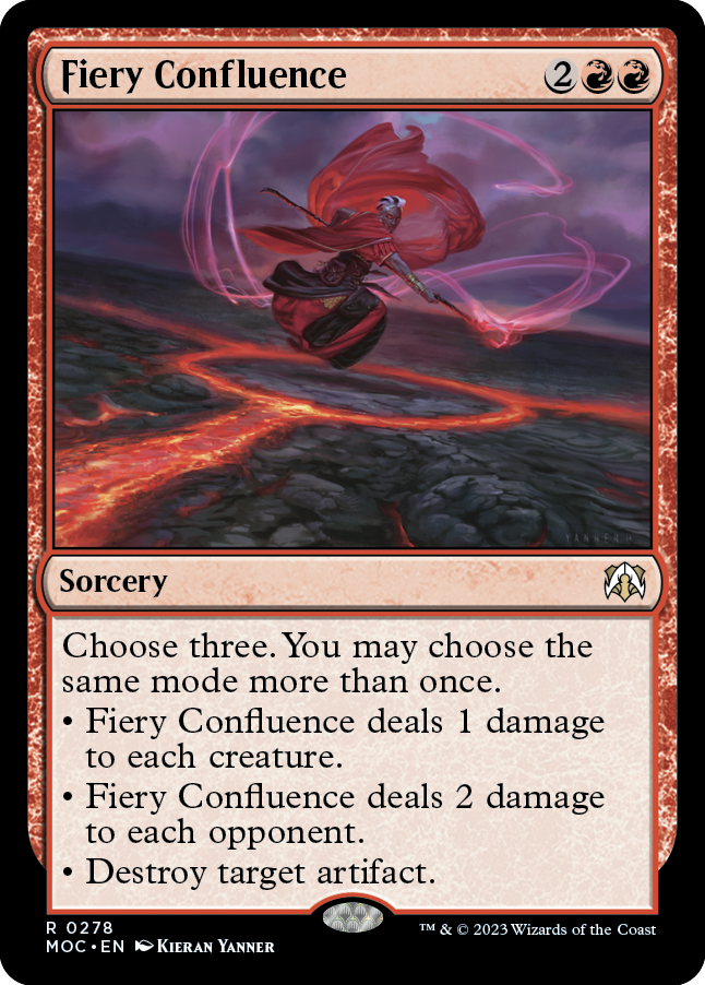 Fiery Confluence [March of the Machine Commander] | Gaming Infinity