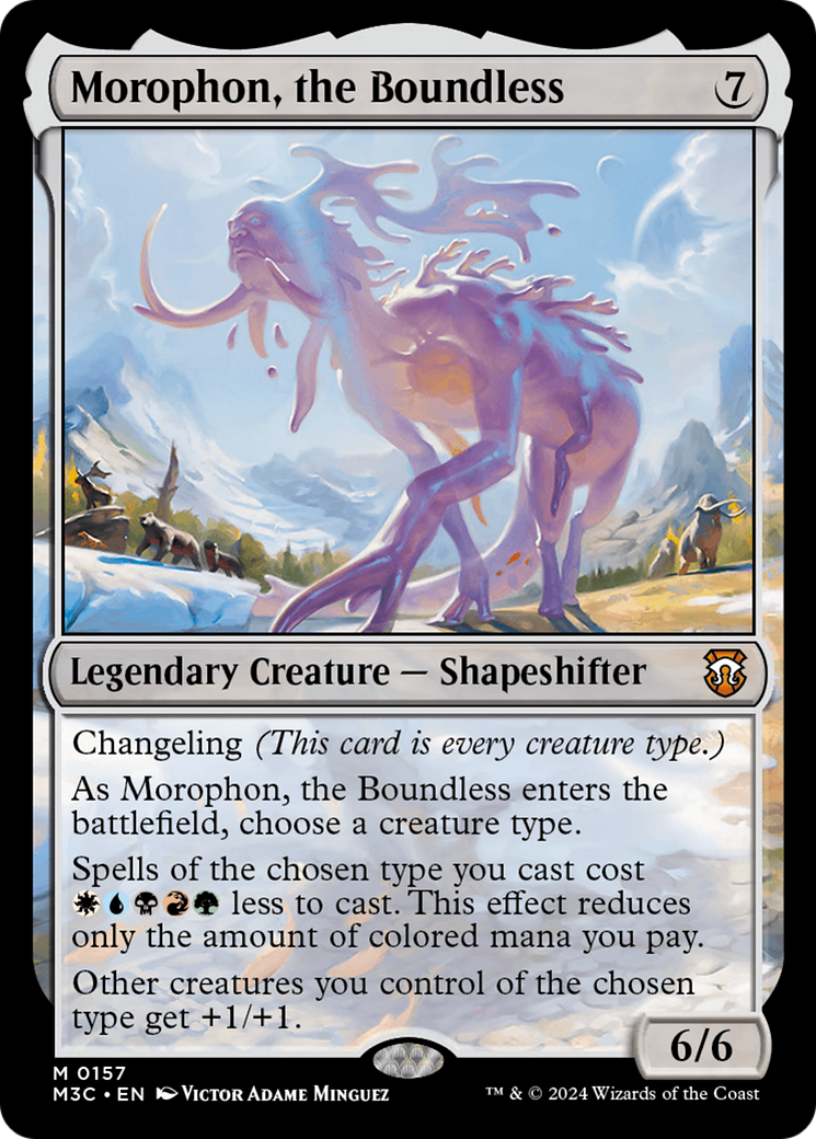 Morophon, the Boundless (Ripple Foil) [Modern Horizons 3 Commander] | Gaming Infinity