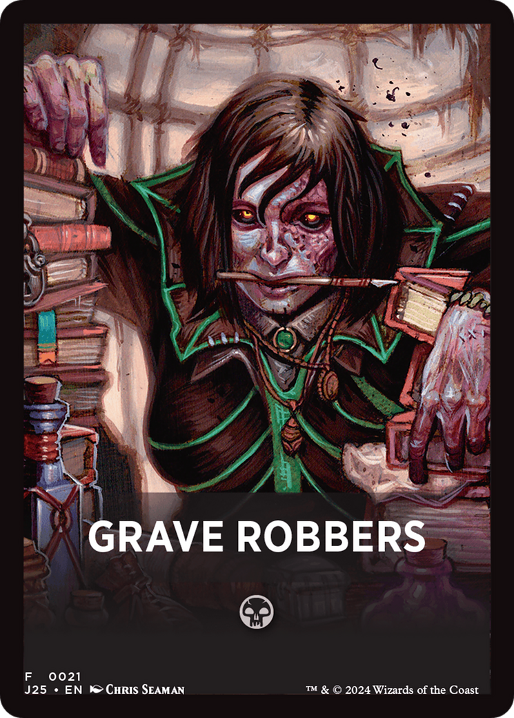 Grave Robbers Theme Card [Foundations Jumpstart Front Cards] | Gaming Infinity